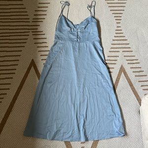 Blue Slip Dress